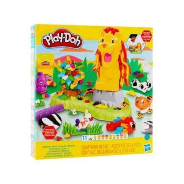 Imagem de Massa de Modelar - Play-Doh - Amigos Coloridos da Selva - Hasbro