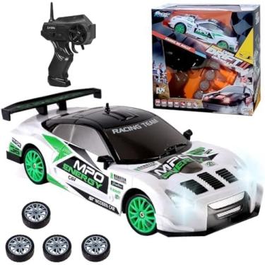 Imagem de Carrinho de Controle Remoto Drift Super Carro de Corrida 4x4 4WD 2.4 GHz