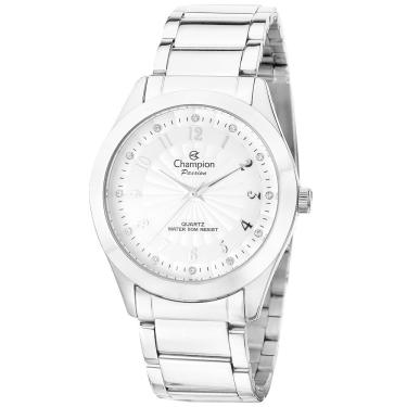 Imagem de Relógio Champion Feminino Ref: Cn29409q Casual Prateado