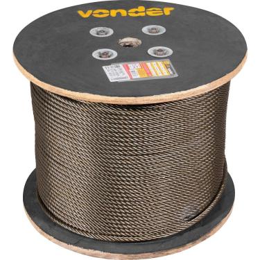 Imagem de Cabo De Aço Polido Aa Cabo Independente 11,1Mm 7/16 6X25F C