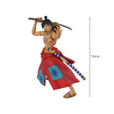 Imagem de Action Figure Luffytaro - Variable Action Heroes Articulada de Coleção com 18CM e Acessórios Megahouse
