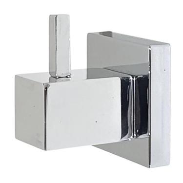 Imagem de Cabide Gancho Pra Toalha de Banho ou Rosto Quadrus Polido - Montelar A