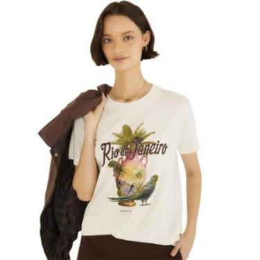 Imagem de Tshirt Fit Farm Rio Vaso do Rio-Feminino