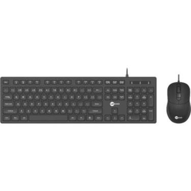 Imagem de Kit Teclado E Mouse Lecoo Cm102 Usb Preto