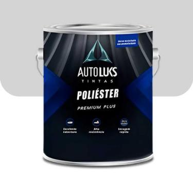 Imagem de Tinta Automotiva Poliéster Prata Global Honda 900Ml Autoluks