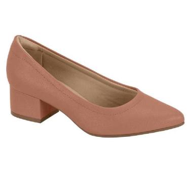 Imagem de Sapato modare salto bloco ref 7340.123.21736, 37, Rosa pastel