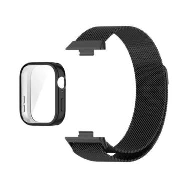 Imagem de Pulseira De Metal Magnética Milanese Para Huawei Watch Fit 3 4 4 pro C