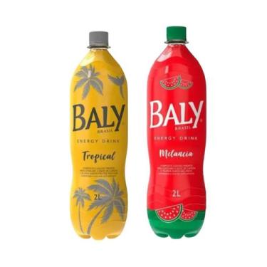 Imagem de Kit Energetico BALY Sabores Tropical e Melancia 2 Litros
