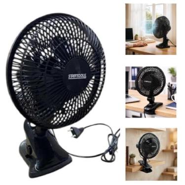Imagem de Ventilador Mesa Parede Clip Duas Velocidades 3 Hélices 220V 25W Diâmet