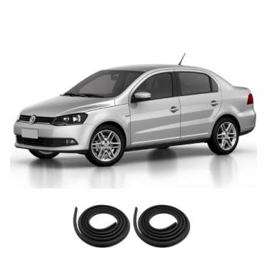 Imagem de Kit Borracha Vedação 2 Portas Traseira Voyage 2008 a 2023 - sem marca