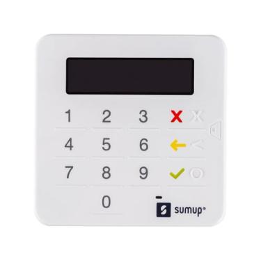 Imagem de Máquina de cartão Sumup Top Recarregável - Via Bluetooth e com NFC