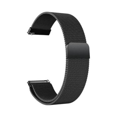 Imagem de Pulseira De Relógio Milanesa De Aço Inoxidável 14mm 16mm 18mm 20mm 22m