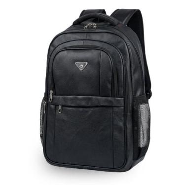 Imagem de Mochila 80 Litros material sintético PU Alta Capacidade Reforçada Para