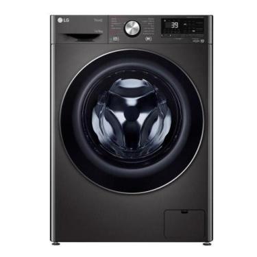 Imagem de Lava e Seca Smart LG VC2 14kg Aço Escovado Preto com Inteligência Arti