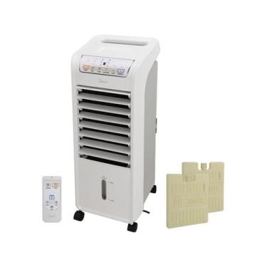 Imagem de Climatizador de Ar Frio Midea 60w 4,5L Branco 127V AKAF1, Branco e Cin