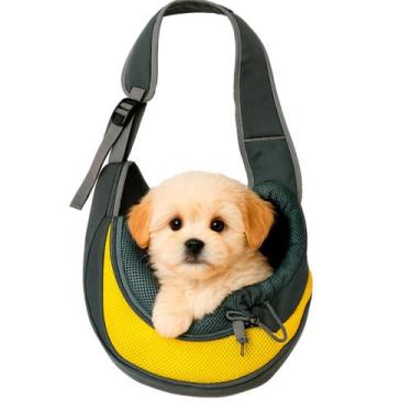 Imagem de Bolsa Transporte Pet Canguru Cachorro Gato Caes Animais Estimaçao Pass