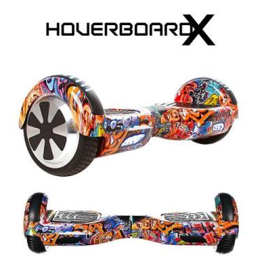 Imagem de Skate Eletrico 6,5 Grafite Urbano HoverboardX Smart Balance