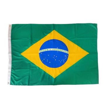 Imagem de Bandeira do Brasil 3 Panos - JC BANDEIRAS 