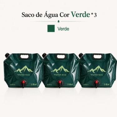 Imagem de Bolsa de Água Dobrável Portátil Camping Carro Emergência Viagem Outdoo