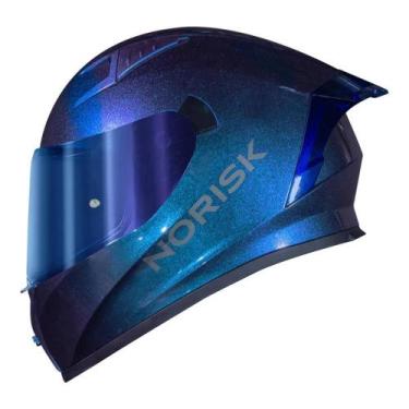 Imagem de Capacete Norisk Flow Monocolor, Azul, 58