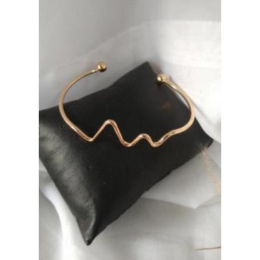Imagem de Bracelete Dourado estiloso - Dona Frizon