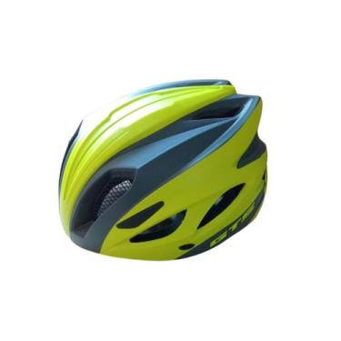Imagem de Capacete GTS MTB In Mold G Com Led Amarelo e Grafite, Amarelo