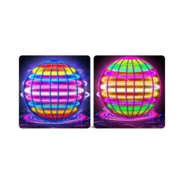 Imagem de Bola Voadora Controlada Por Mão Com LED Colorido, Bola Cósmica 360 gra