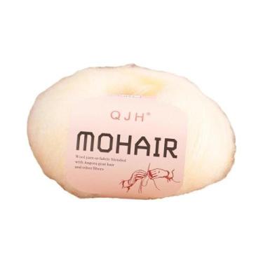 Imagem de Fio De Mohair Acrílico Macio E Quente, 6 Pacotes De 150g Para Tricô Ar