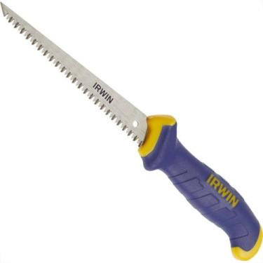 Imagem de Serrote Ponta Para Gesso Drywall Irwin 165Mm Cabo Emborrachado Profiss