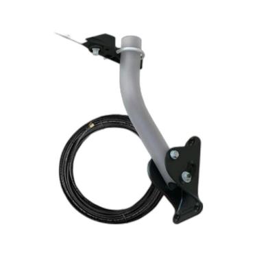 Imagem de Antena Externa Aquário DTV1500 Capta Sinais UHF e HDTV Digital com Ganho de 7dBi Preto