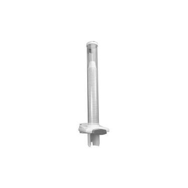 Imagem de Suporte Porta Copo Descartável para Café 50ML Plástico ABS e PVC Semi Rígido com Kit de Fixação para Parede JSN