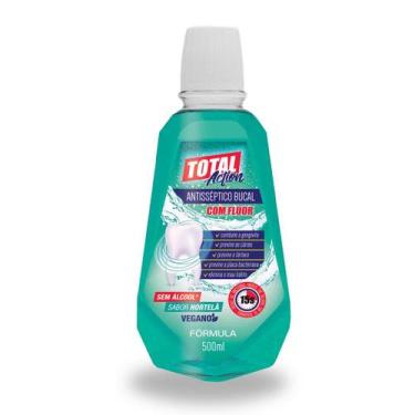 Imagem de Enxaguante Bucal 500ml Com Flúor Proteção Completa  FÓRMULA, Hortelã