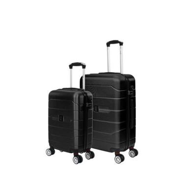 Imagem de Kit de malas de viagem P/M ABS Rodas Duplas 360 Removíveis Tokio Swiss