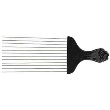 Imagem de Escova de cabelo de metal, Escova de cabelo de metal profissional Escova de cabelo encaracolado Pente para barbeiro para salão de beleza para loja