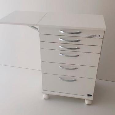 Imagem de Móvel Odontológico Deki - Mesa Auxiliar Com Aba Retrátil