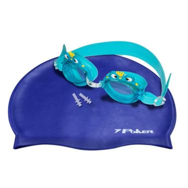 Imagem de Kit Natação Infantil Poker Cartoons Caranguejo 13103-STM