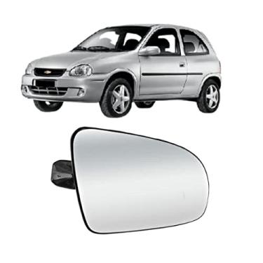 Imagem de LENTE RETROVISOR C/BASE CORSA 93-01 CLASSIC 94/ LD ESQUERDO