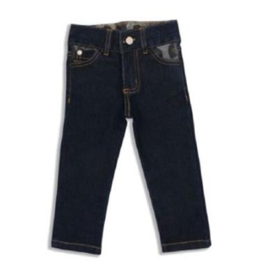 Imagem de Calça Jeans Com Estampa Onça No Bolso - Bicho Molhado - Onça Marrom Ta