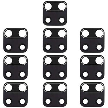 Imagem de HUANGYUNCHAO Acessórios telefônicos 10 PCS Lente da câmera traseira para Xiaomi Redmi Note 9 / Redmi 10x 4g Substituição do telefone celular