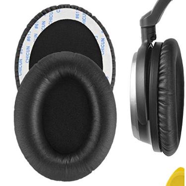 Imagem de Geekria Almofadas auriculares de substituição QuickFit para fones de ouvido Audio-Technica ATH-ANC7, ANC9 (preto)