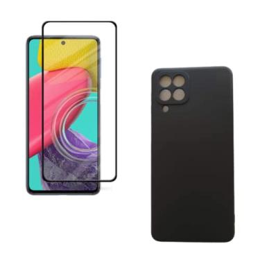 Imagem de Capinha Para Galaxy M53 5G Case Aveludada + Película 3D