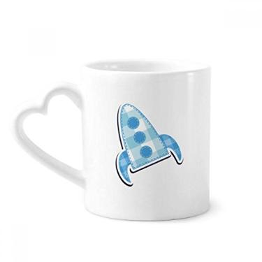 Imagem de Caneca Universe Alien Monster Spacecraft Caneca de café cerâmica copo de coração de vidro