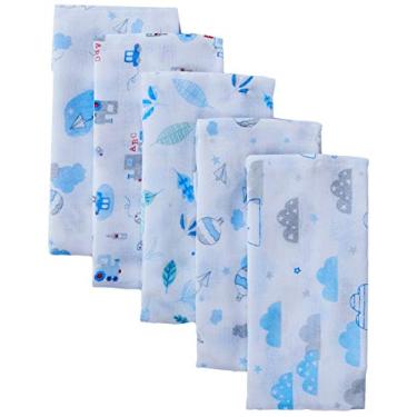 Imagem de Papi Textil Fralda Super Luxo Mami Estampada 75Cm X 75Cm Contem 05 Un