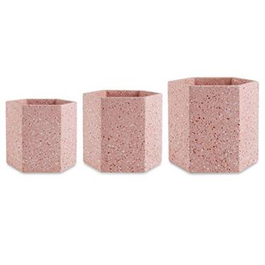 Imagem de Kit Cachepot Em Cimento - 3 Pçs Mart Cimento