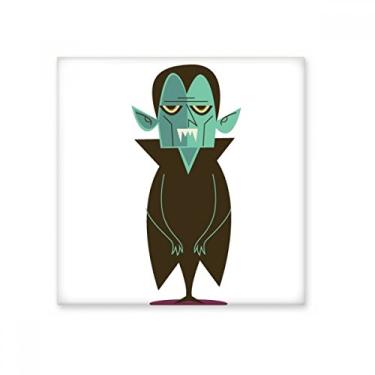 Imagem de Pedra adorna de tijolos vitrificados de cerâmica Feliz fantasma Fear Halloween