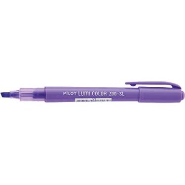 Imagem de Pilot Lumi Color Caneta Marca Texto Caixa de 12 Unidades, Roxo (Violeta), 4 mm