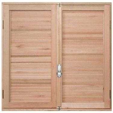 Imagem de Janela com Caixilhos de Abrir para Vidros Inteiros e Venezianas de Abrir Rondosul