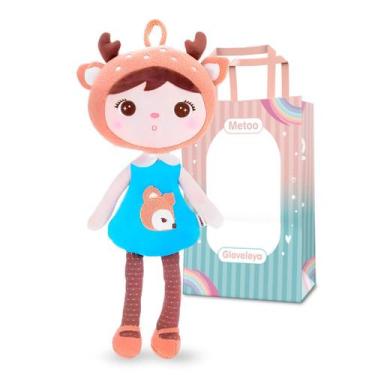 Imagem de Metoo Doll - Boneca Keppel 45cm Clássica - Bambi Com Sacola - Metoo Do