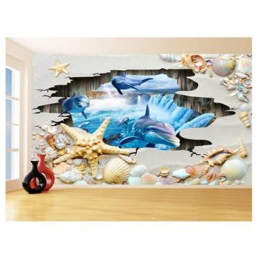 Imagem de Papel Para Piso De Porcelanato Liquido Água 3,5M Flr16