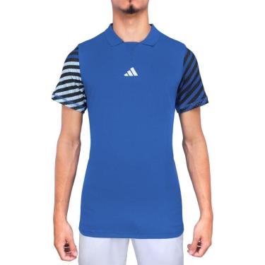 Imagem de Camisa Polo Adidas NY Freelift pro Tennis Azul